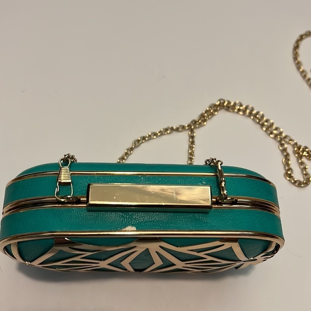 Aldo Clutch with Gold Strap - Picture 5 of 6